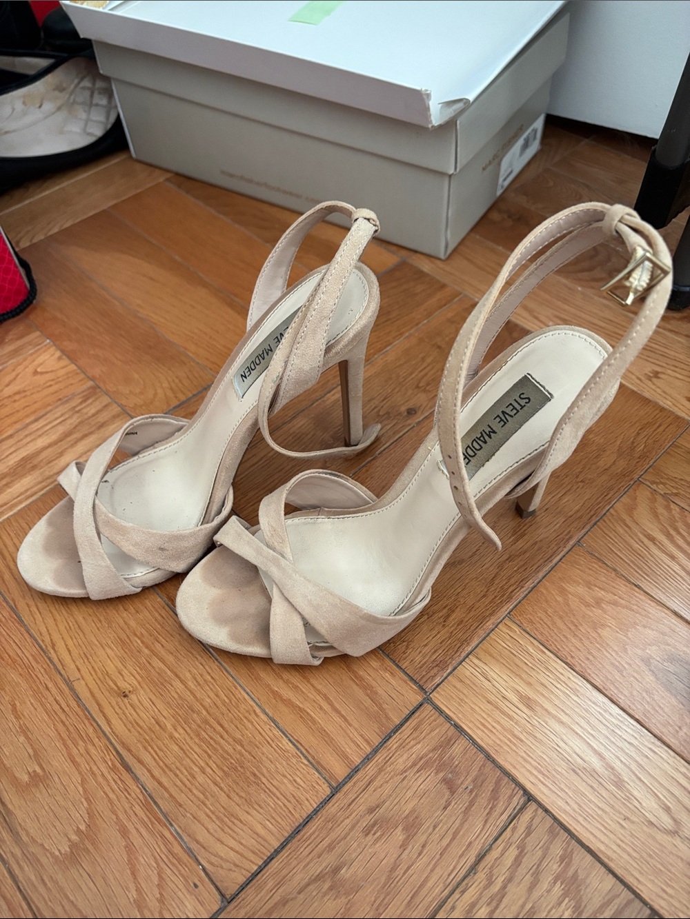 Steve Madden Xandyy Blush Suede